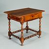 Louis XIII walnut side table