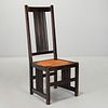 Gustav Stickley, spindle side chair no. 384