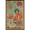 Sino-Tibetan Buddhist Thangka painting