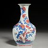 Chinese Imari begonia vase