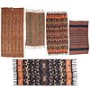(5) Southeast Asian cotton textile panels