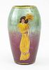 Loetz Unmarked Art Glass Vase