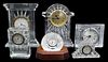 Collection of (6) Waterford Table Clocks