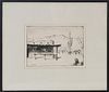 Hutton Webster Jr (1910-1954) American, Etching
