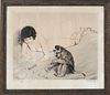Paul Emile Felix (Early 20th C) French, Etching