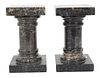 Pair of Marble Column Bookends