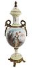 French Sevres Porcelain Painted Urn, by Theobald