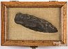 Prehistoric chert knife from North Carolina
