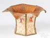 Whimsical Woodlands Indian birch bark basket