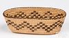 Excellent Papago Indian oval gift basket