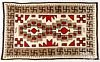 Navajo Indian serape blanket