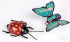 Gunthermann tin lithograph wind-up lady bug