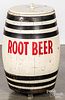 Vintage painted Root Beer keg