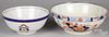 Imari porcelain bowl Chinese export style bowl