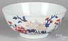 Chinese export porcelain Imari palette bowl