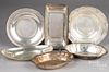 Sterling silver serving dishes