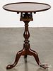 Queen Anne style mahogany candlestand