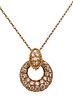 Van Cleef & Arpels Paris Convertible 18k Necklace Diamonds