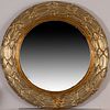 Maitland-Smith Gilt Framed Convex Mirror