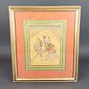 Framed Indian Painting