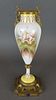 19th C. French Sevres Handpainted Vase