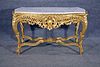 FRENCH MARBLE TOP CENTER TABLE