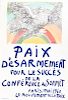 After Pablo Picasso, (Spanish, 1881-1973), Paix D'esarmement pour les Success de la Conference au Somnet