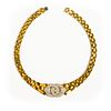 Italian Diamond Gold Necklace