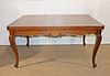 FRENCH PROVINCIAL REFRACTORY DINING TABLE