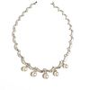 Diamond and South Sea Pearl Necklace