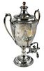 English Silver Plate Hot Water Kettle