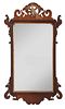 Chippendale Mahogany and Parcel Gilt Mirror