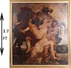 Large Neoclassical Oil/C Copy of Rubens