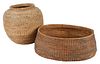 Two Low Country Sweetgrass Baskets, Mary Jackson