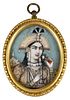 Framed Indian Miniature Portrait Painting