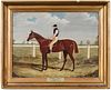 H. Y. Milnes Equestrian Portrait of Rouston