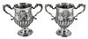 Pair of George III Irish Silver Loving Cups
