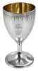 George III English Silver Goblet, Hester Bateman