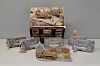 Thirty-eight Corgi Forward March hand painted metal figures, (boxed), and 2 World War II Collection