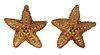 18kt. Starfish Earrings