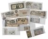 Group of Assorted Vintage Bank Notes 
