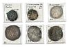 Six Assorted Ancient Coins 