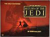 Star Wars Return of the Jedi (1983) Advance British Quad film poster, 20th Century Fox, folded, meas