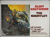 The Gauntlet (1977) British Quad film poster, starring Clint Eastwood, artwork by Frank Frazetta, fo