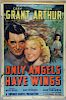Only Angels Have Wings (1939) US One sheet film poster, starring Cary Grant, Jean Arthur & Rita Hayw