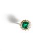8.39 AGL Certified Colombian Emerald Ring