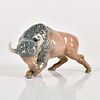 Mini Bison Attacking 1005313 - Lladro Porcelain Figurine