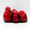 Royal Doulton Flambe Figurine, Three Chicks
