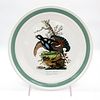 Portmeirion China Dinner Plate, Birds of Britain Black Cock