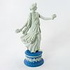 Wedgwood Jasperware Figurine, The Dancing Hours Floral Posy